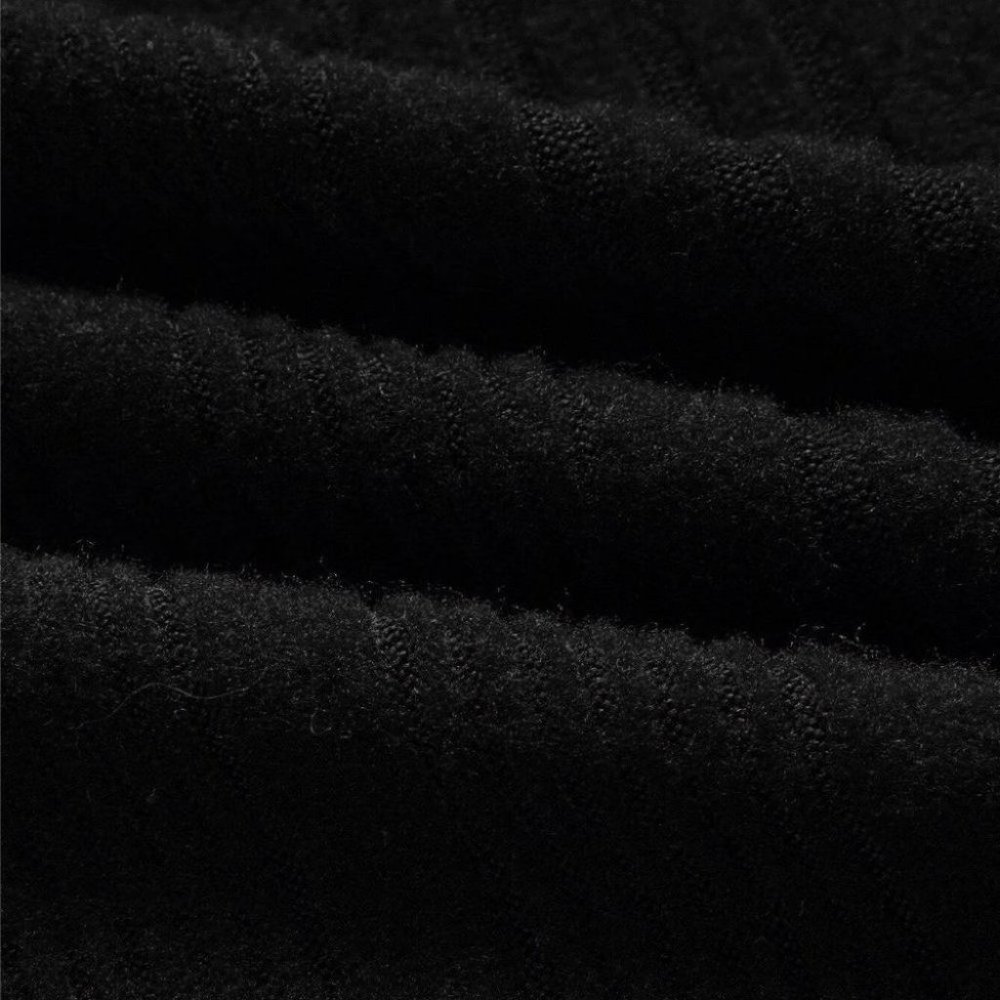 Black Mens Knit Sweater - Picture 4 of 4